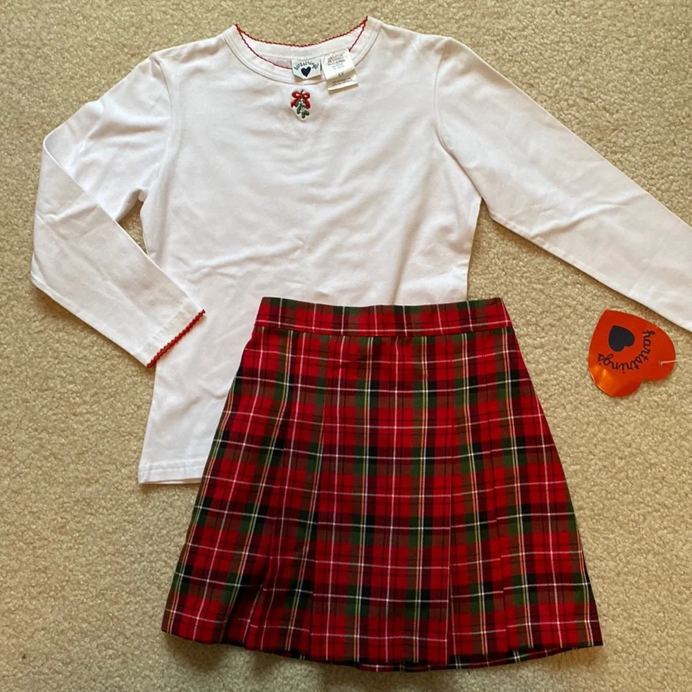 NWT Hartstrings skirt set